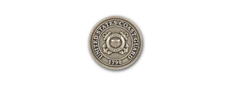U.S. Coast Guard Medallion (pewter)