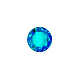 Blue Topaz 7mm Crystal