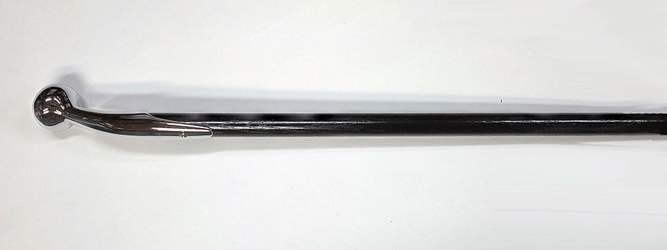 Horse Head Branded Ebony BubbaStik