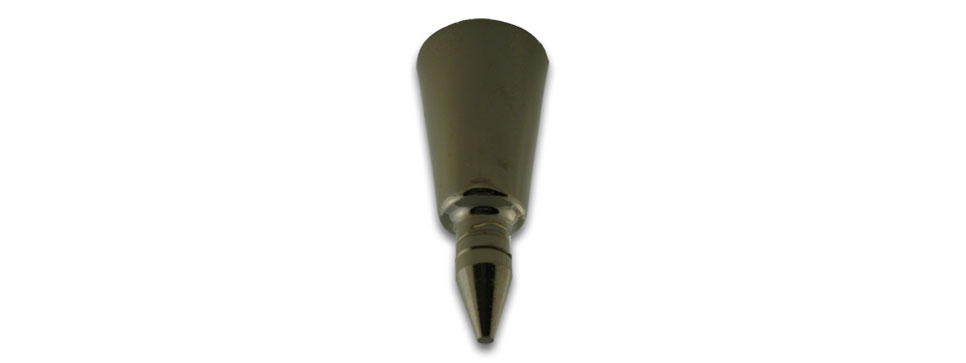 Black Chrome Plated Steel Ferrule