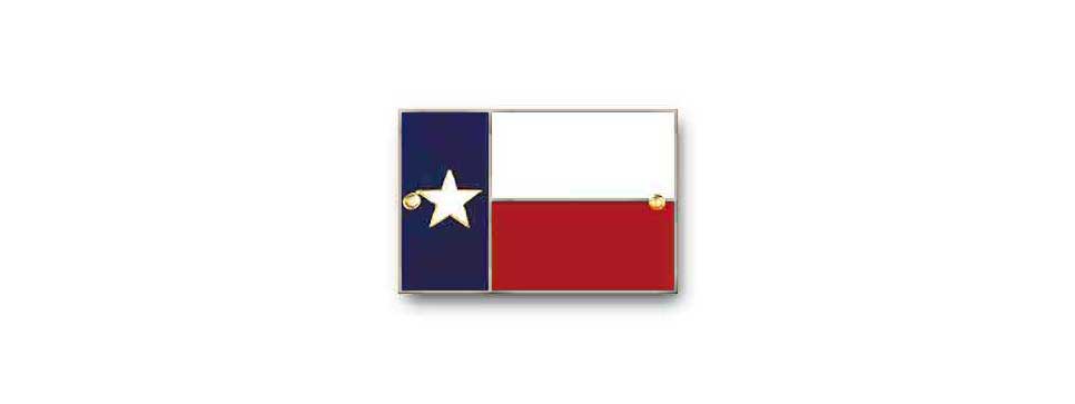 Texas Flag Medallion (Aluminum)