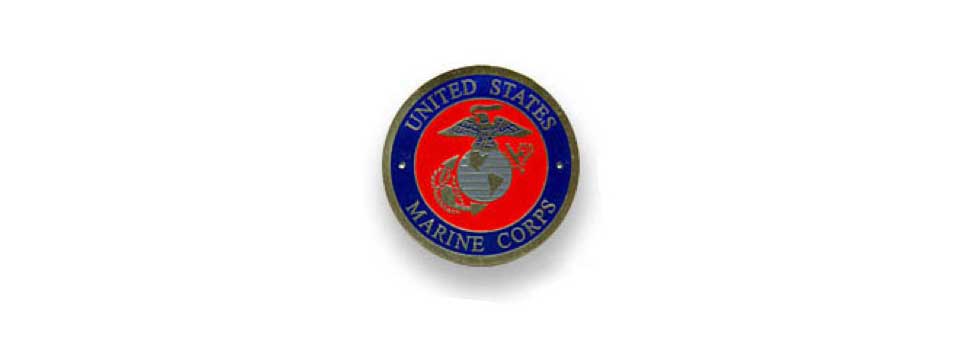 U.S. Marines Medallion (Aluminum)