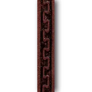 Gel'd Embossed Burgundy Aztec Strap